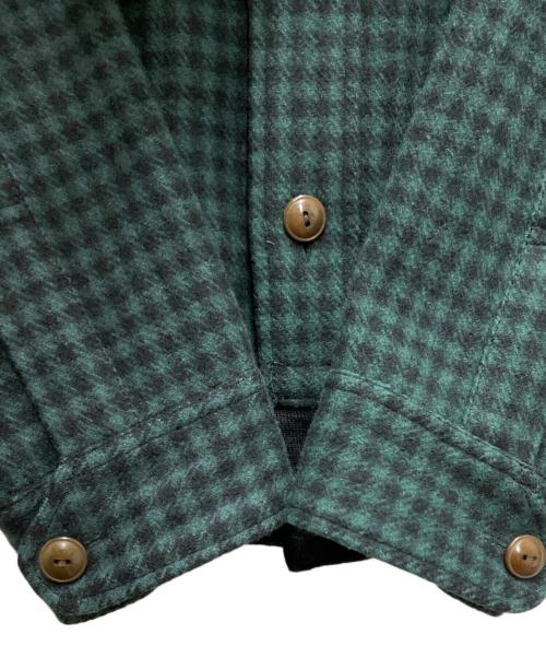 TENDERLOIN（テンダーロイン）TENDERLOIN (テンダーロイン) T-LUMBERJACK JACKET グリーン サイズ:Lの古着・服飾アイテム