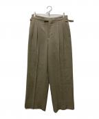 AMI Alexandre Mattiussiアミアレクサンドルマテュッシ）の古着「large fit pants」｜ベージュ