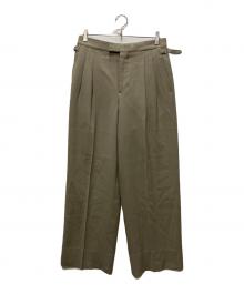 AMI Alexandre Mattiussi（アミアレクサンドルマテュッシ）の古着「large fit pants」｜ベージュ