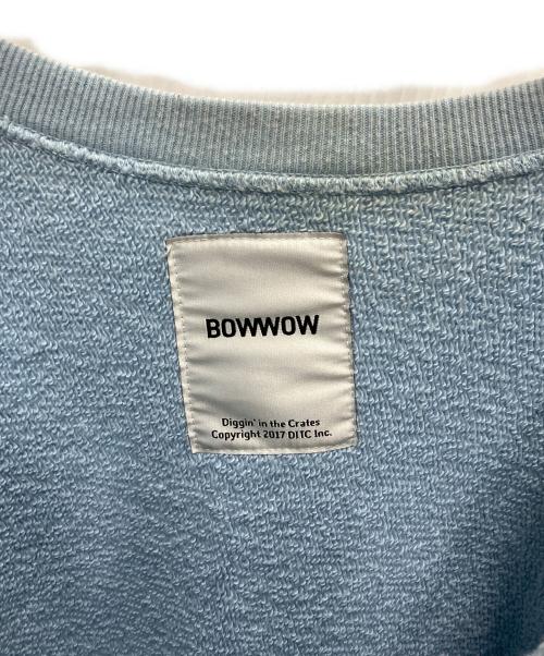 BOWWOW（バウワウ）BOWWOW (バウワウ) DARLING BOY SWEAT SHIRTS ブルー サイズ:Ｌの古着・服飾アイテム