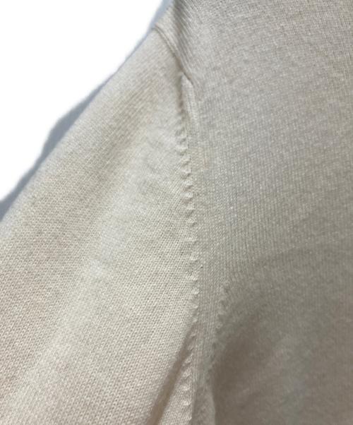 BRUNELLO CUCINELLI（ブルネロクチネリ）BRUNELLO CUCINELLI (ブルネロクチネリ) ハイゲージ ウールカシミヤシルク タートルネックニット ホワイト サイズ:48の古着・服飾アイテム