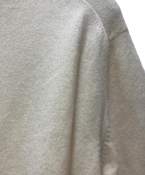 BRUNELLO CUCINELLI（ブルネロクチネリ）BRUNELLO CUCINELLI (ブルネロクチネリ) ハイゲージ ウールカシミヤシルク タートルネックニット ホワイト サイズ:48の古着・服飾アイテム