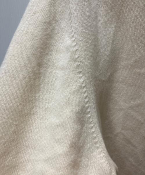 BRUNELLO CUCINELLI（ブルネロクチネリ）BRUNELLO CUCINELLI (ブルネロクチネリ) ハイゲージ ウールカシミヤシルク タートルネックニット ホワイト サイズ:48の古着・服飾アイテム