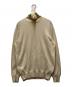BRUNELLO CUCINELLI（ブルネロクチネリ）の古着「ハイゲージ ウールカシミヤシルク タートルネックニット」｜ホワイト
