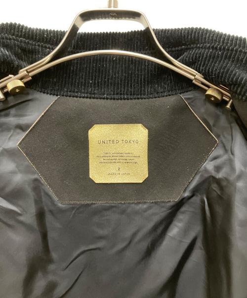 UNITED TOKYO（ユナイテッドトーキョー）UNITED TOKYO (ユナイテッドトーキョー) LEATHER TEX SUEDE HUNTING JACKET グレー サイズ:2の古着・服飾アイテム