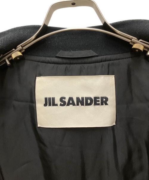 JIL SANDER（ジルサンダー）JIL SANDER (ジルサンダー) ギャバジンツイルボンバージャケット ブラック サイズ:50の古着・服飾アイテム