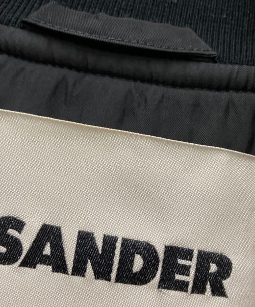 JIL SANDER（ジルサンダー）JIL SANDER (ジルサンダー) ギャバジンツイルボンバージャケット ブラック サイズ:50の古着・服飾アイテム