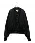 JIL SANDER（ジルサンダー）の古着「ギャバジンツイルボンバージャケット」｜ブラック