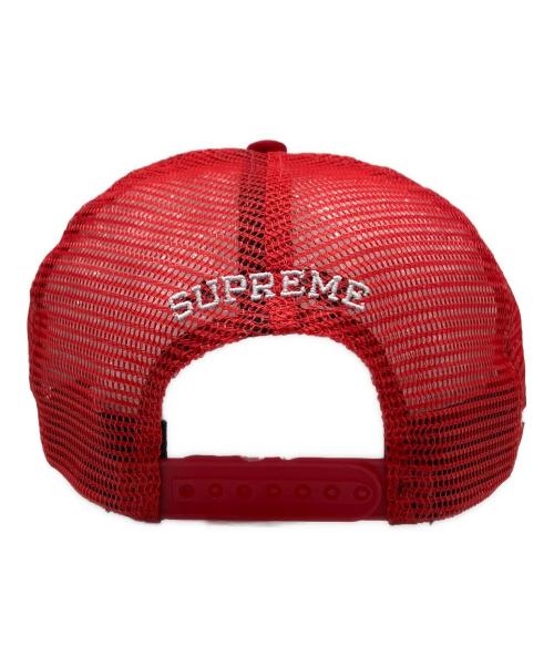 SUPREME（シュプリーム）Supreme (シュプリーム) NUMBER (N)INE (ナンバーナイン) Disney (ディズニー) 25AW Mickey Mesh Back 5-Panel レッド×ホワイトの古着・服飾アイテム