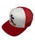 Supreme（シュプリーム）の古着「25AW Mickey Mesh Back 5-Panel」｜レッド×ホワイト