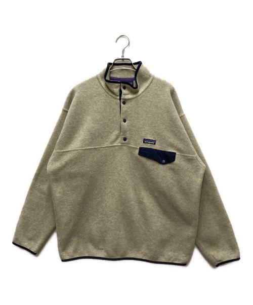 Patagonia（パタゴニア）Patagonia (パタゴニア) シンチラスナップT ベージュ サイズ:Lの古着・服飾アイテム