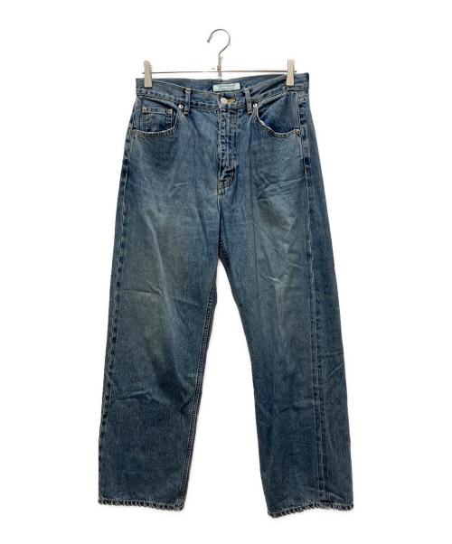 beautiful people（ビューティフルピープル）beautiful people (ビューティフルピープル) denim bleach cropped pants インディゴ サイズ:40の古着・服飾アイテム
