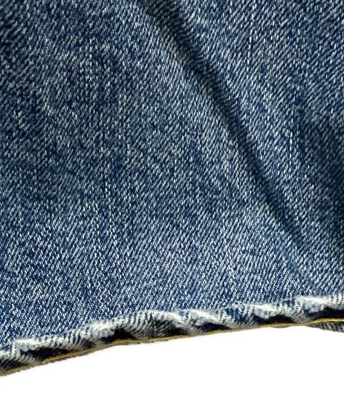 beautiful people（ビューティフルピープル）beautiful people (ビューティフルピープル) denim bleach cropped pants インディゴ サイズ:40の古着・服飾アイテム