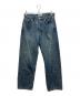beautiful people（ビューティフルピープル）の古着「denim bleach cropped pants」｜インディゴ
