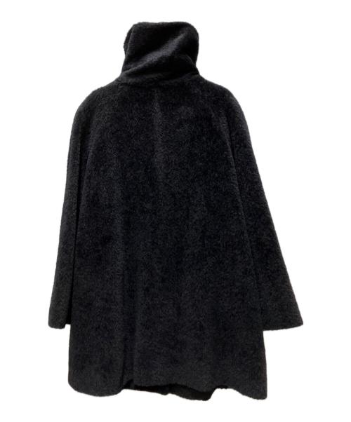 MaxMara（マックスマーラ）MaxMara (マックスマーラ) アルパカ ブレンド シャギーコート ブラック サイズ:38の古着・服飾アイテム