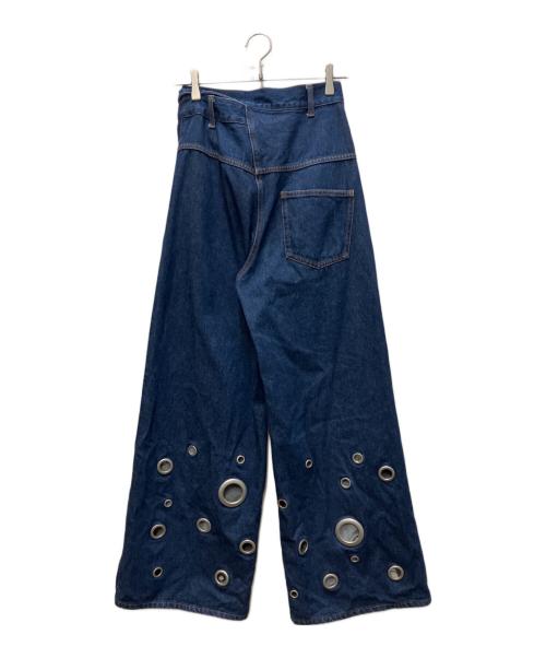 MAISON SPECIAL（メゾンスペシャル）MAISON SPECIAL (メゾンスペシャル) Eyelet Denim Pants インディゴ サイズ:38の古着・服飾アイテム