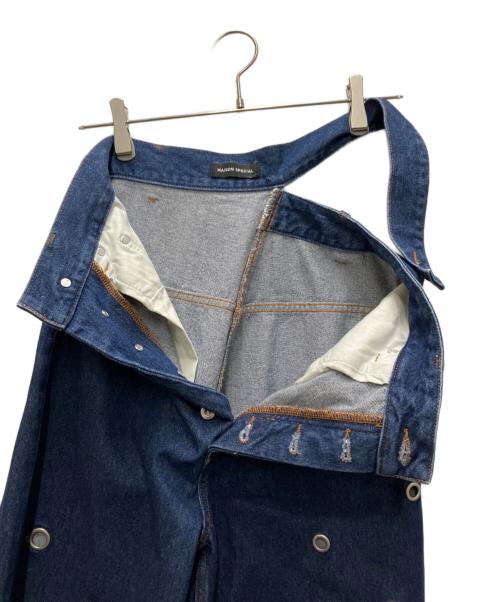 MAISON SPECIAL（メゾンスペシャル）MAISON SPECIAL (メゾンスペシャル) Eyelet Denim Pants インディゴ サイズ:38の古着・服飾アイテム