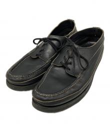 RUSSELL MOCCASIN（ラッセルモカシン）の古着「Oneidaダブルモカシンデッキシューズ」｜ブラック