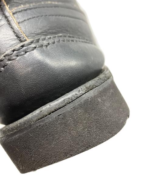 RUSSELL MOCCASIN（ラッセルモカシン）RUSSELL MOCCASIN (ラッセルモカシン) Oneidaダブルモカシンデッキシューズ ブラック サイズ:9の古着・服飾アイテム