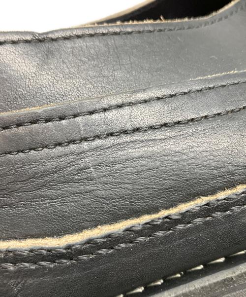 RUSSELL MOCCASIN（ラッセルモカシン）RUSSELL MOCCASIN (ラッセルモカシン) Oneidaダブルモカシンデッキシューズ ブラック サイズ:9の古着・服飾アイテム