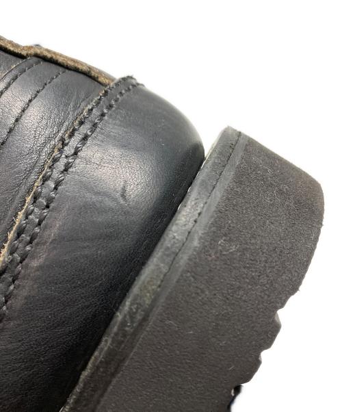 RUSSELL MOCCASIN（ラッセルモカシン）RUSSELL MOCCASIN (ラッセルモカシン) Oneidaダブルモカシンデッキシューズ ブラック サイズ:9の古着・服飾アイテム