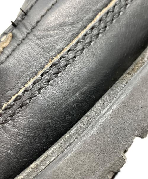 RUSSELL MOCCASIN（ラッセルモカシン）RUSSELL MOCCASIN (ラッセルモカシン) Oneidaダブルモカシンデッキシューズ ブラック サイズ:9の古着・服飾アイテム