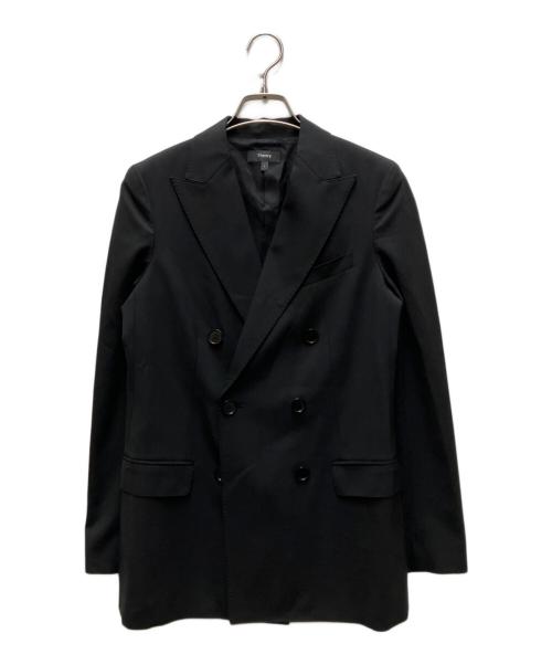 theory（セオリー）theory (セオリー) DB TAILOR JKT ブラック サイズ:2の古着・服飾アイテム