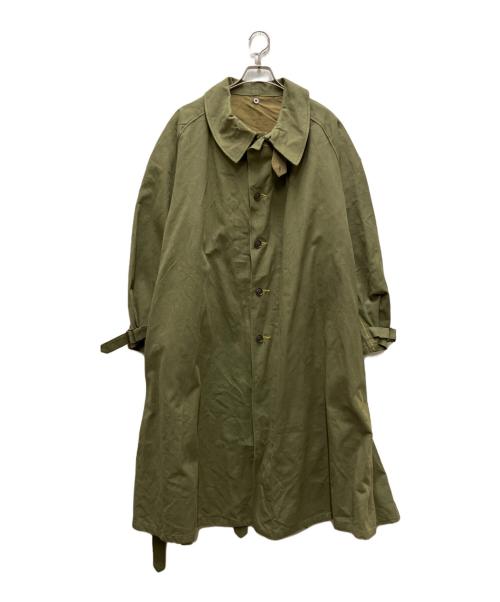 French Army（フランス軍）French Army (フランス軍) モーターサイクルコート グリーン サイズ:2の古着・服飾アイテム