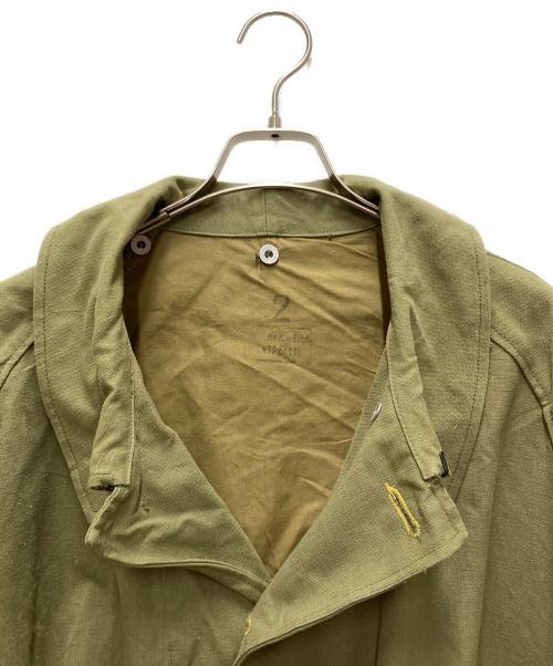 French Army（フランス軍）French Army (フランス軍) モーターサイクルコート グリーン サイズ:2の古着・服飾アイテム