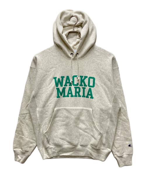 WACKO MARIA（ワコマリア）WACKO MARIA (ワコマリア) Champion (チャンピオン) リバースウィーブロゴパーカー グレー サイズ:XLの古着・服飾アイテム