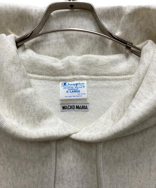 WACKO MARIA（ワコマリア）WACKO MARIA (ワコマリア) Champion (チャンピオン) リバースウィーブロゴパーカー グレー サイズ:XLの古着・服飾アイテム