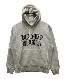 WACKO MARIA×Champion（ワコマリア×チャンピオン）の古着「リバースウィーブロゴパーカー」｜グレー