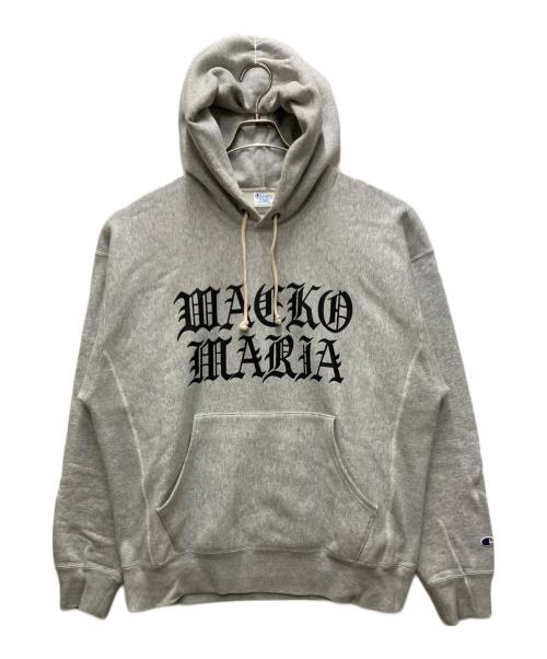 WACKO MARIA（ワコマリア）WACKO MARIA (ワコマリア) Champion (チャンピオン) リバースウィーブロゴパーカー グレー サイズ:XLの古着・服飾アイテム