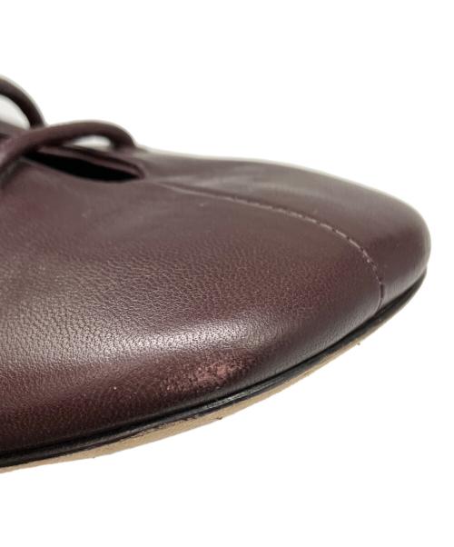 CELINE（セリーヌ）CELINE (セリーヌ) レースアップレザーブーツ ブラウン サイズ:36.5の古着・服飾アイテム