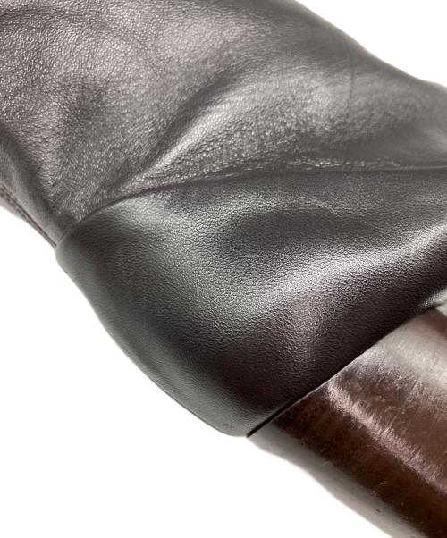 LEMAIRE（ルメール）LEMAIRE (ルメール) レザーロングブーツ ブラウン サイズ:36の古着・服飾アイテム