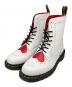 Dr.Martens（ドクターマーチン）の古着「BENTLEY II HRT BROGUE 8-EYE BOOT W/HEART」｜ホワイト