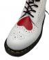 中古・古着 Dr.Martens (ドクターマーチン) BENTLEY II HRT BROGUE 8-EYE BOOT W/HEART ホワイト サイズ:US7：10000円