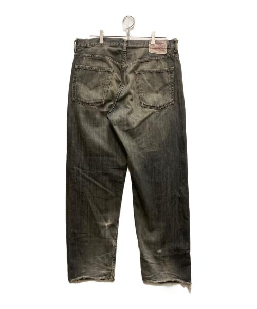 LEVI'S（リーバイス）LEVI'S (リーバイス) 569先染めブラックデニムパンツ ブラック サイズ:不明の古着・服飾アイテム