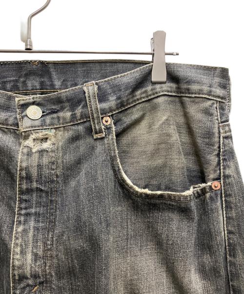 LEVI'S（リーバイス）LEVI'S (リーバイス) 569先染めブラックデニムパンツ ブラック サイズ:不明の古着・服飾アイテム