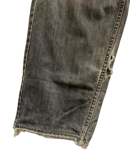 LEVI'S（リーバイス）LEVI'S (リーバイス) 569先染めブラックデニムパンツ ブラック サイズ:不明の古着・服飾アイテム