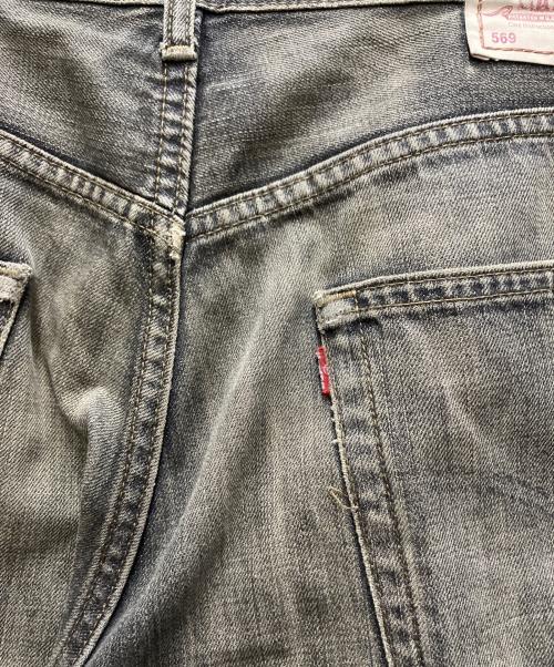 LEVI'S（リーバイス）LEVI'S (リーバイス) 569先染めブラックデニムパンツ ブラック サイズ:不明の古着・服飾アイテム