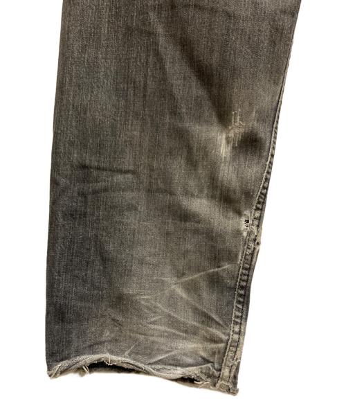 LEVI'S（リーバイス）LEVI'S (リーバイス) 569先染めブラックデニムパンツ ブラック サイズ:不明の古着・服飾アイテム
