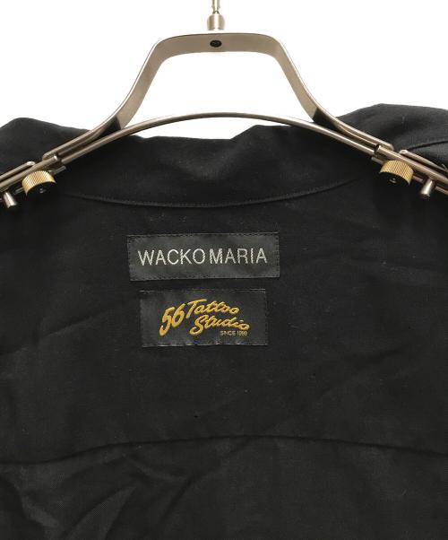 WACKO MARIA（ワコマリア）WACKO MARIA (ワコマリア) 56TATOO STUDIO 50'S SHIRT L/S ブラック サイズ:XLの古着・服飾アイテム