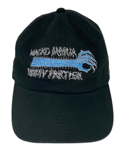 WACKO MARIA（ワコマリア）WACKO MARIA (ワコマリア) NECKFACE (ネックフェイス) 6 PANEL CAP ブラックの古着・服飾アイテム