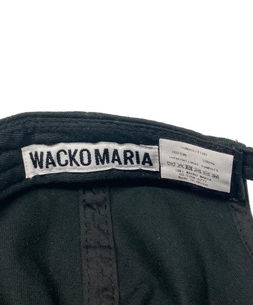 WACKO MARIA（ワコマリア）WACKO MARIA (ワコマリア) NECKFACE (ネックフェイス) 6 PANEL CAP ブラックの古着・服飾アイテム