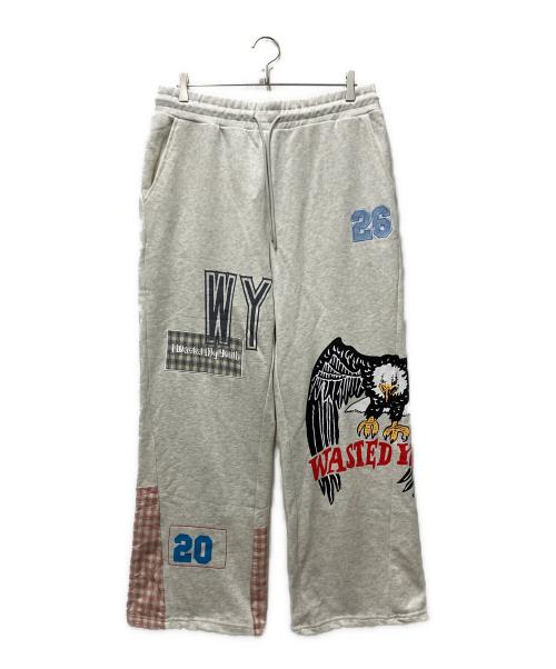 plateau（プラトー）PLATEAU (プラトー) Wasted Youth (ウェイステッドユース) P.L.A.W.Y Sweat Pants グレー サイズ:3の古着・服飾アイテム