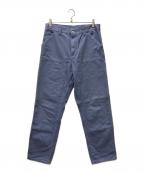 Carhartt WIPカーハート ワーク イン プログレス）の古着「Double Knee Pant」｜ブルー