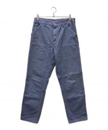Carhartt WIP（カーハート ワーク イン プログレス）の古着「Double Knee Pant」｜ブルー