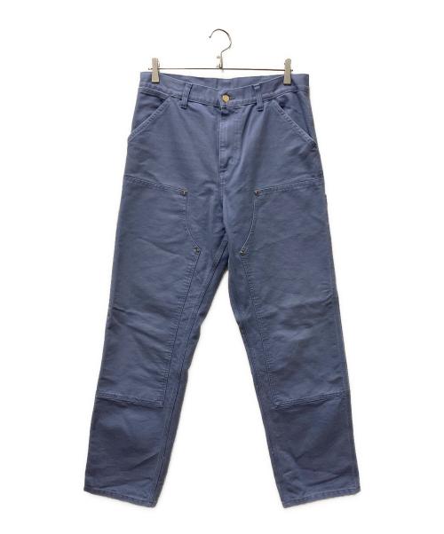 Carhartt WIP（カーハート ワーク イン プログレス）CARHARTT WIP (カーハート ワーク イン プログレス) Double Knee Pant ブルー サイズ:W30の古着・服飾アイテム