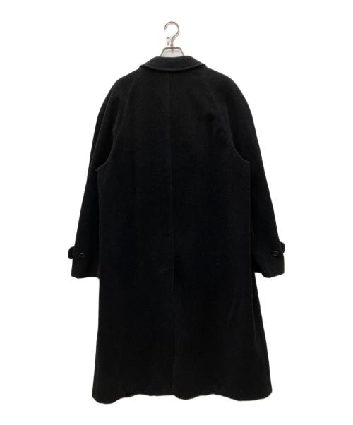 GIORGIO ARMANI（ジョルジオアルマーニ）GIORGIO ARMANI (ジョルジオアルマーニ) 90s～00s ウールチェスターコート ブラック サイズ:32の古着・服飾アイテム